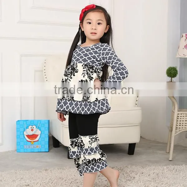 latest organic cotton baby clothing frock design for girls 2016