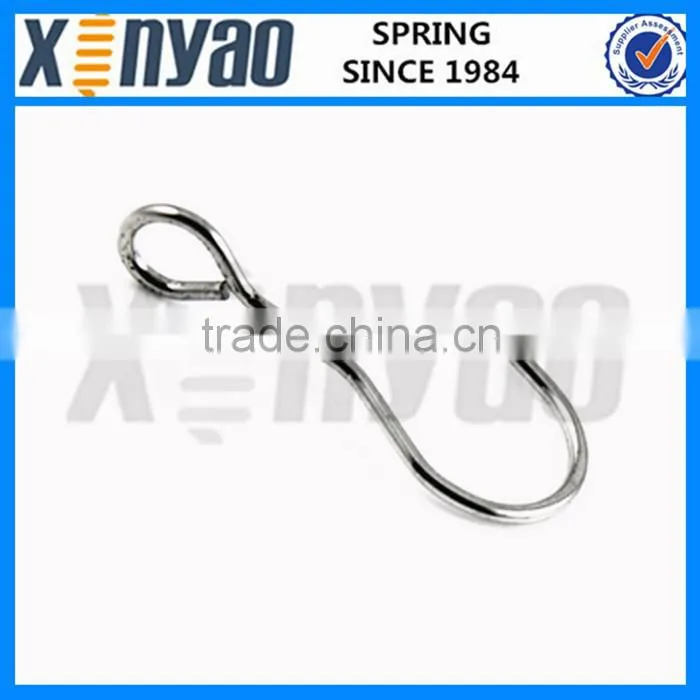 Long steel secure metal S hook