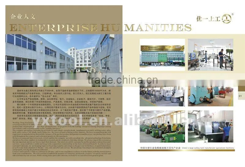 Solid carbide drill bits for hardened steel, staineless steels, cutting tools