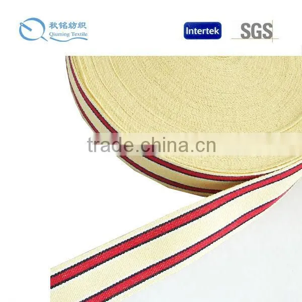 Supply 2015 high quality cotton web belt