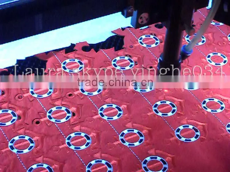 guangzhou factory fast speed actualmatic laser leather fabric cutting machine