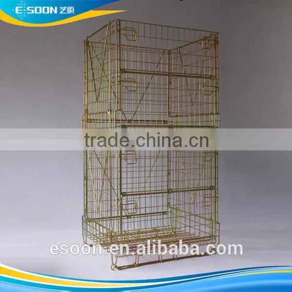 Cargo trasnportation color zinc Metal Stacking Storage Cage