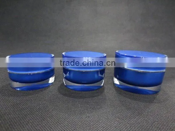 Plastic Cosmetic Bottle, Square Shaped Acrylic Lotion Pump Bottle and Round Shaped Acrylic Cream Jar