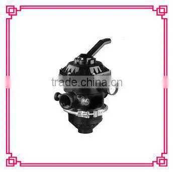 1.5" & 2" six-position water filter valve