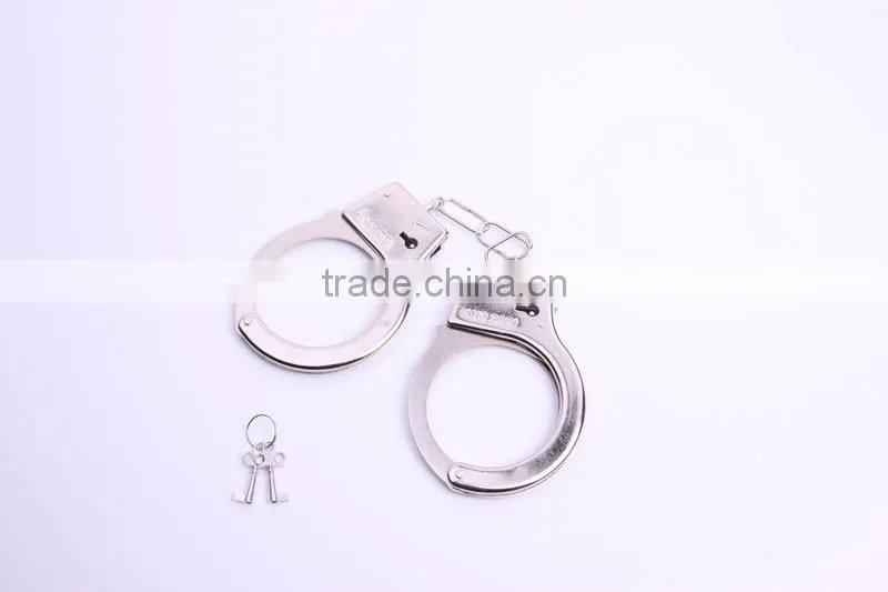 2015 siliver sex toys adult cheap metal handcuffs