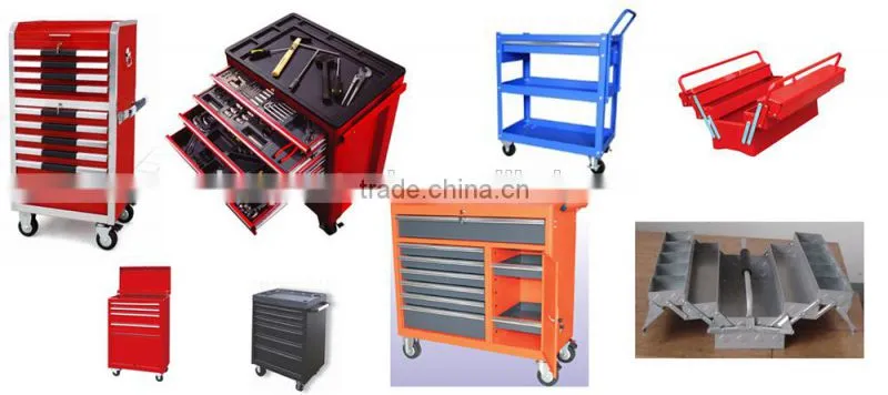 Auto Service Tool Box Rolling with Drawers