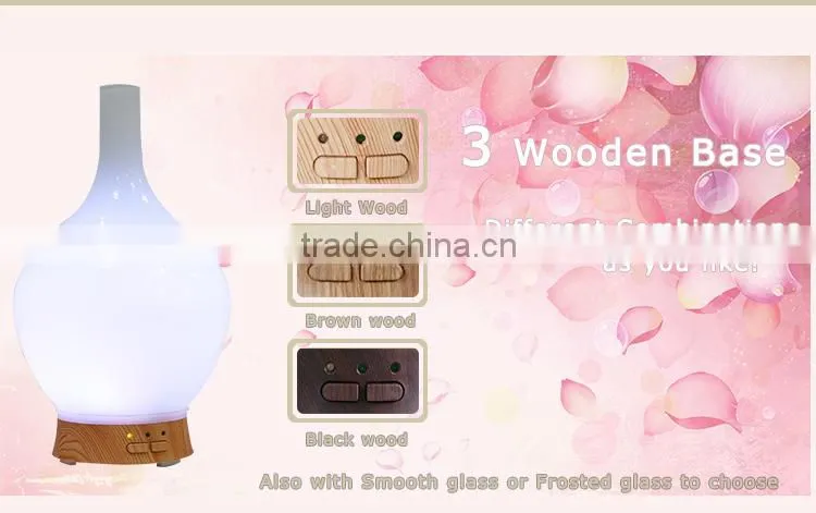 porcelain aroma diffuser/aromatic diffuser with 7color lamps