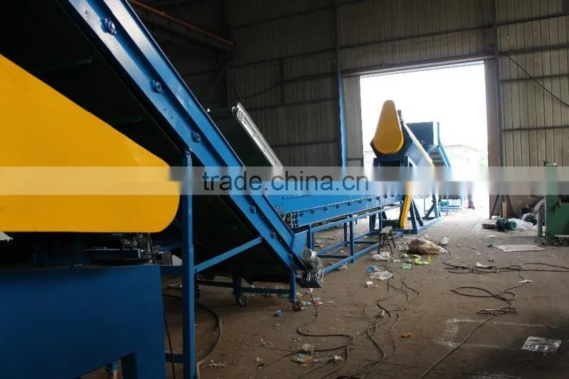 PP PE waste plastic film washing machine/recycling line
