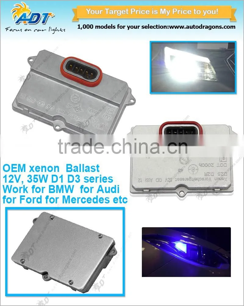 Xenon HID Ballast OEM Germany 5DV 008 290-00 Headlight Unit Igniter D2S he-lla