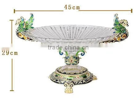 High Quality Crystal Fruit Bowl