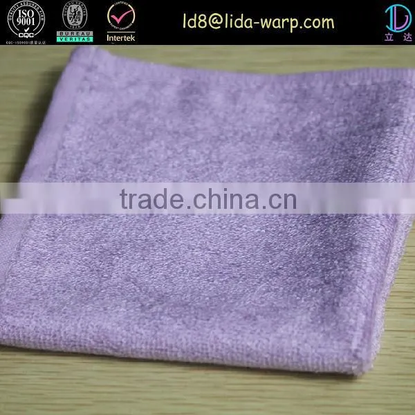 Polished microfiber towel for cleaning