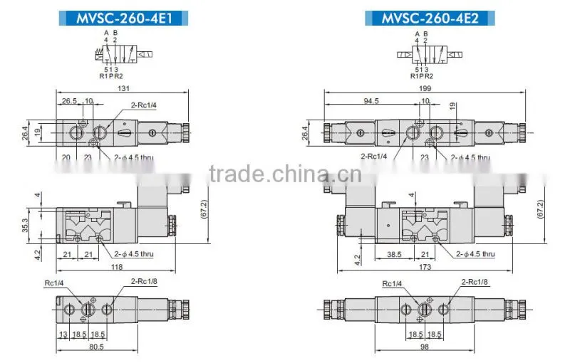 Mindman MVSC260-4E2 Solenoid Valve