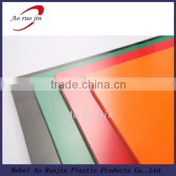 Inox stainless steel sheet with laser PVC films