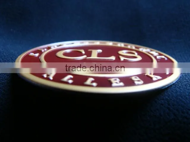 High quality custom metal embossed logo