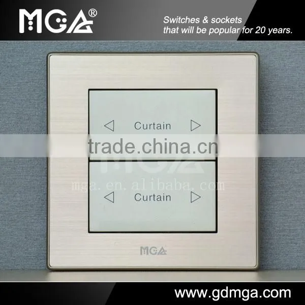 MGA A9 Series one gang curtain switch