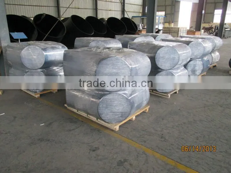 10 inch seamless ASTM A234 WPB Carbon Steel Tee