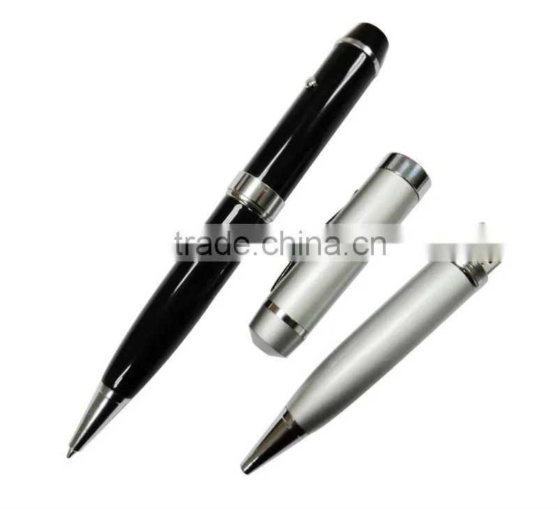 usb flash drive laser pointer ball pen usb 2.0, different shape usb stylus pen drives