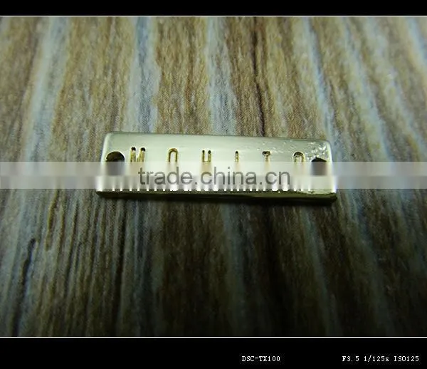 Factory custom metal shelf label