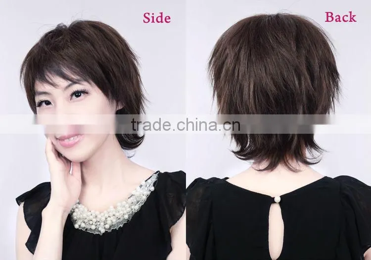 Larger Stock 5A Grade Cuticle Aligned Yaki Bob Human Hair Wig