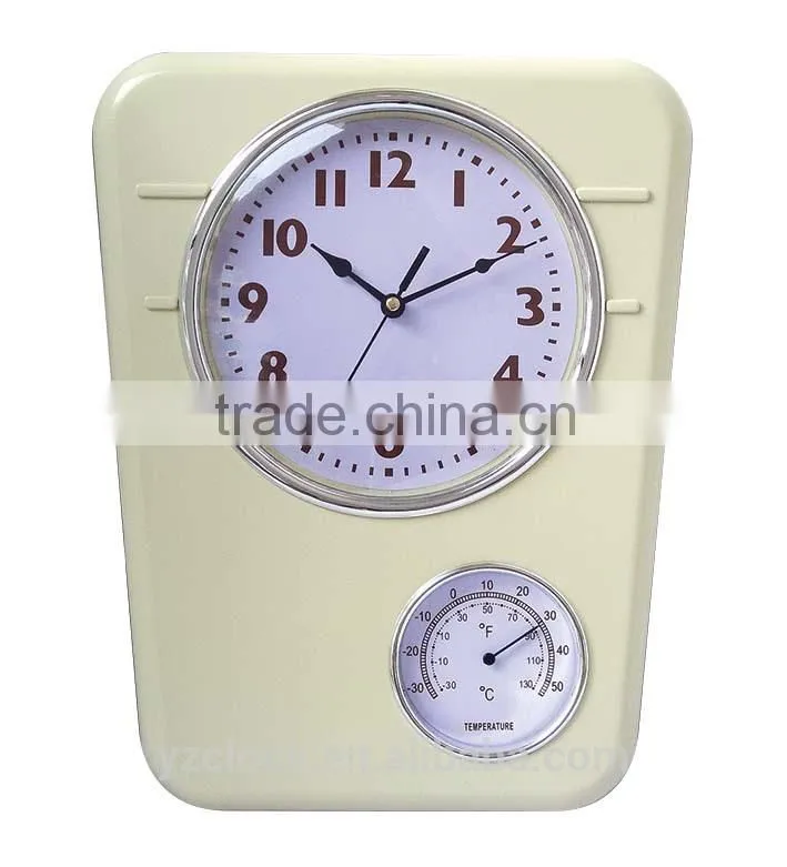 2014 NEW Square wall clock and weatherglass