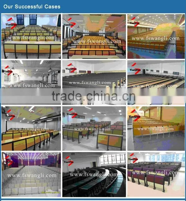 Tianzuo Steel Frame School Auditorium Seating Chairs