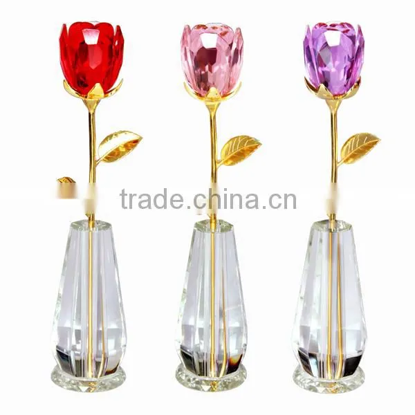 2016 elegant and graceful crystal flower for wedding gift