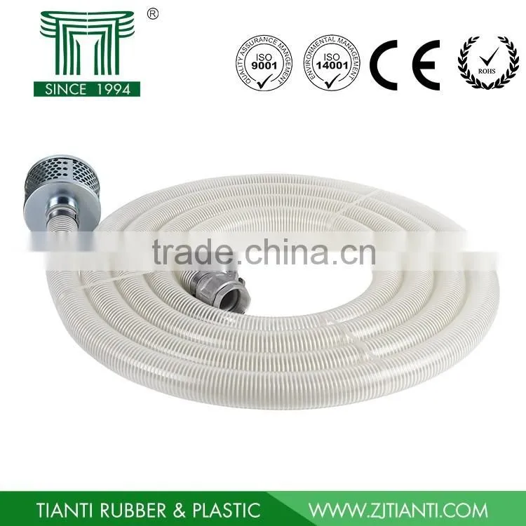 flexible helix PVC suction hose water hose