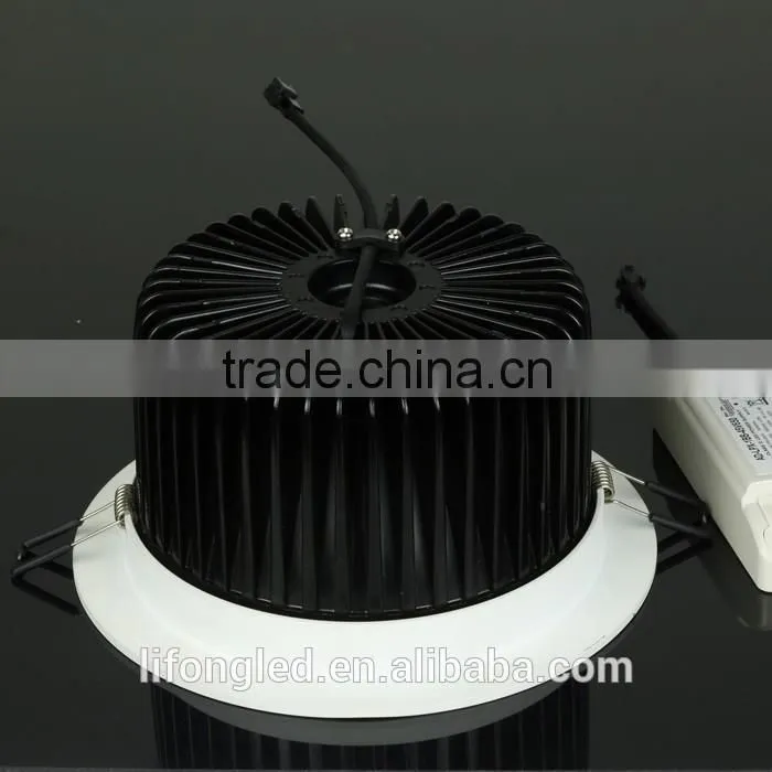 6 inch COB LED Downlight 30W with triac dimmable LED driver