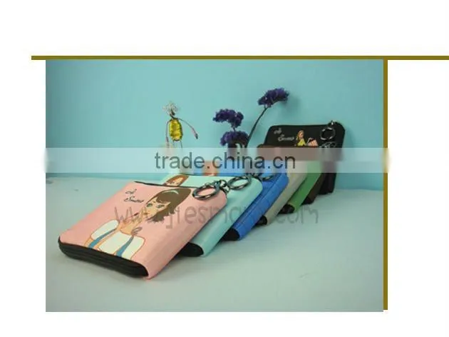 JSMART short wallet sublimation printing microfiber photo bag