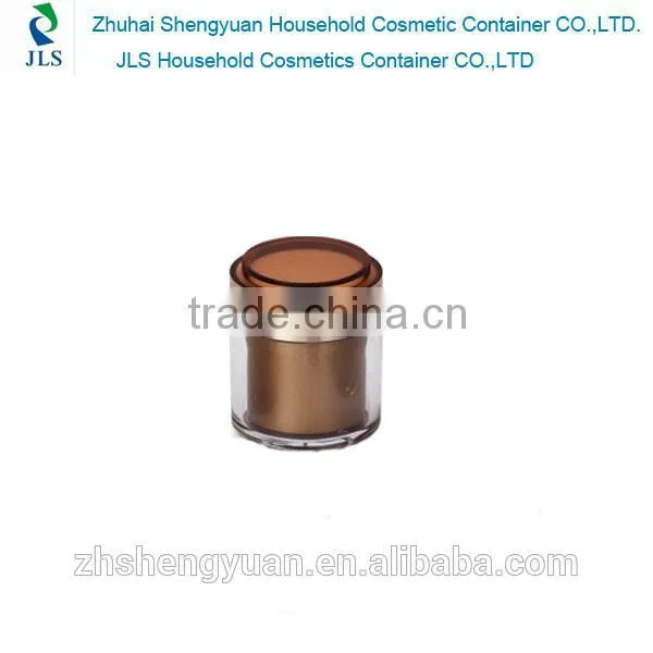 plastic bottle cosmetic container of cream jar AS meterial