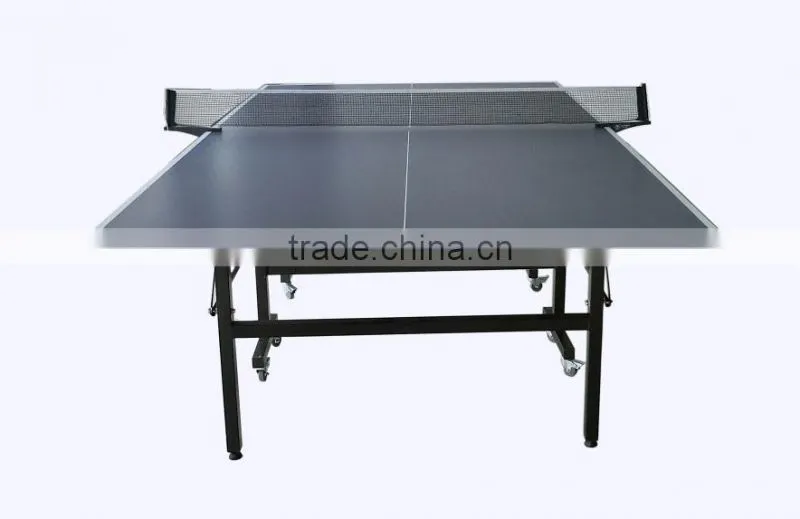 Factory Promotion 16mm MDF board, Standard size Moveable foldable Table tennis table