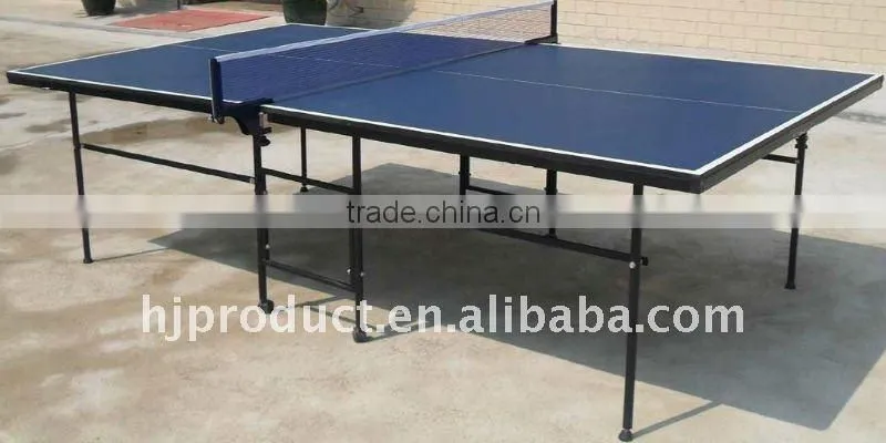 Factory price 16mm MDF indoor table tennis table folding up table tennis table with wheels
