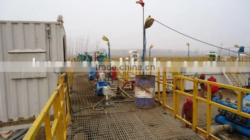 Solid control system for drilling mud