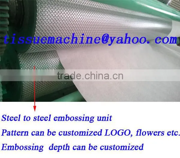 Printing High Speed Automatic V Towel Paper Tissue Folder Machine