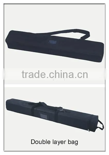 the base can open, aluminium roll up display