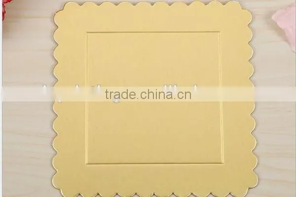 Different Size Food Grade Gold Cake Board Wholesale