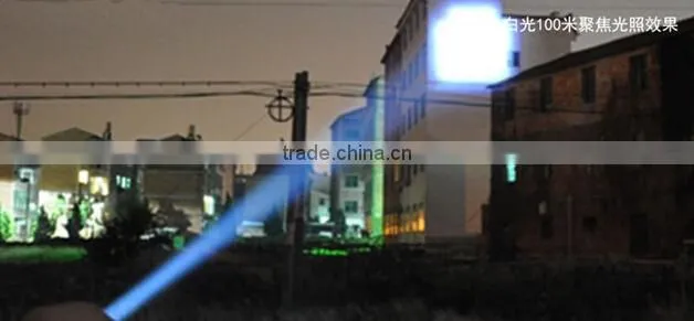 hunting zoom dimmer wide angle led flashlight