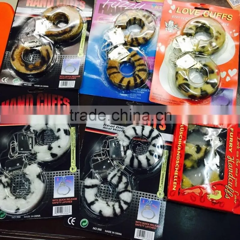 Factory direct sale plush handcuffs sex toys for sale