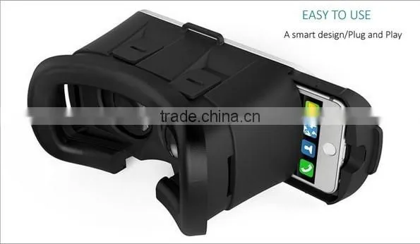 New 3d vr glasses 2016 New Google Cardboard VR Box Version 3D Virtual Reality Glasses