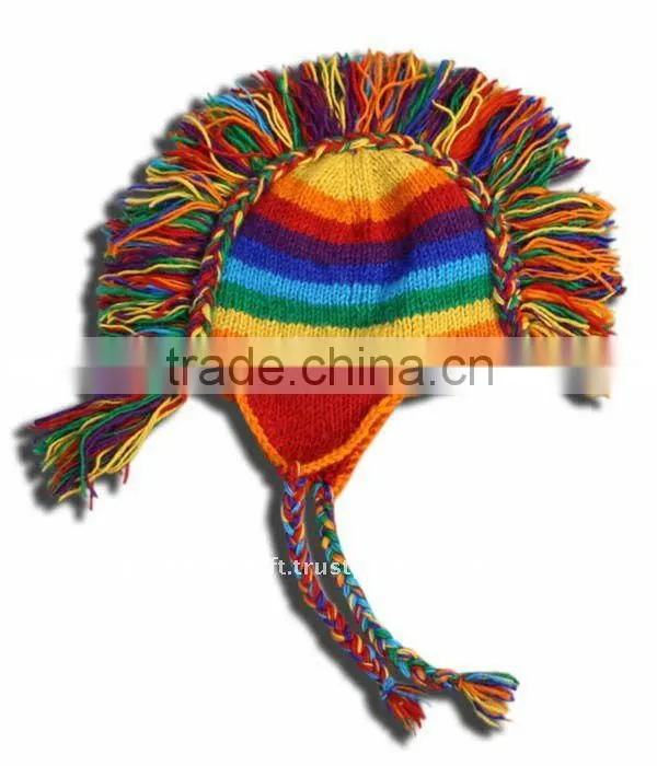 Knitted Hat with Ear flap
