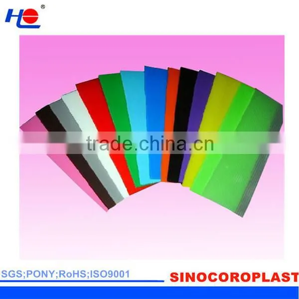 construction and corrosion pp corrugated plastic recycled sheet