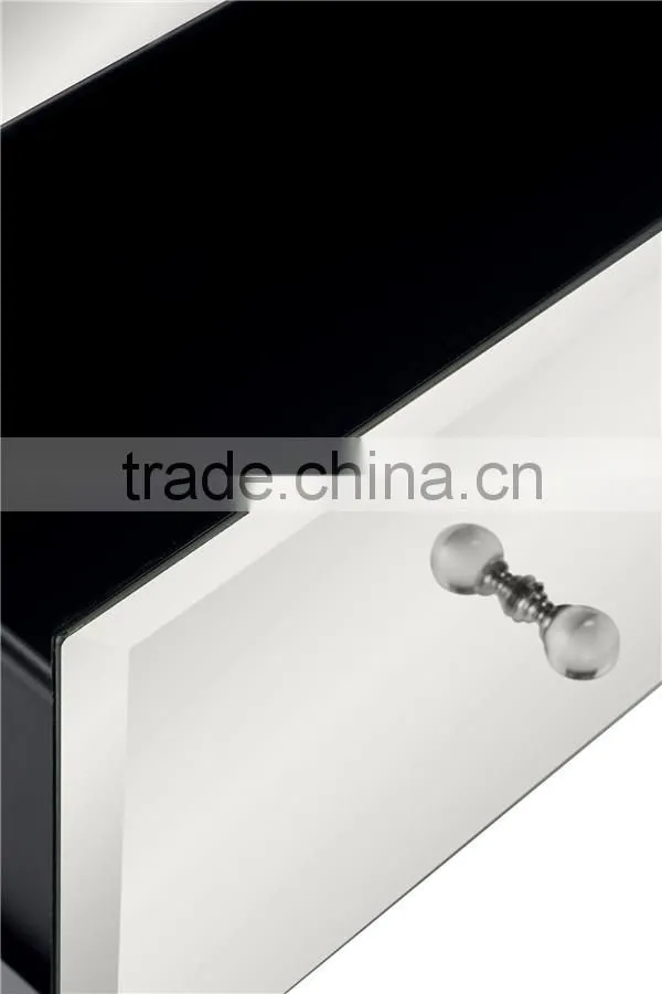 Europe style luxury mirrored chest of drawers