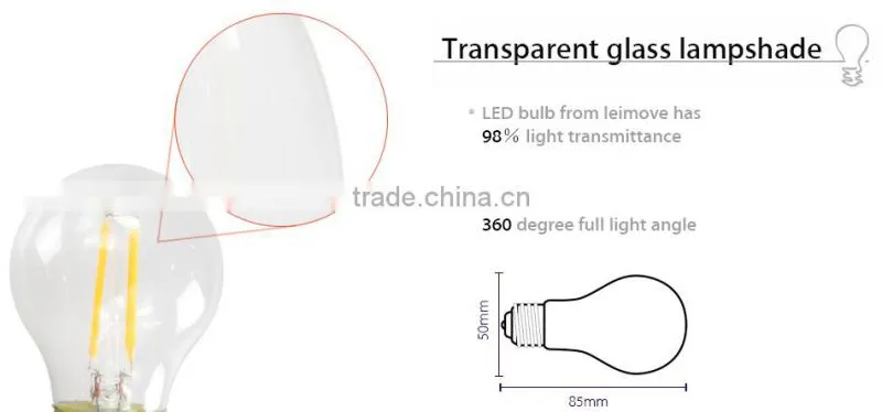 2016 new desigin japan 110v round e27 glass led light bulb