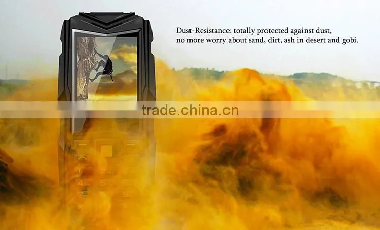 VKWORLD STONE V3 5200mAh Spreadtrum 6531CA 2.4 Inch Screen IP67 Waterproof Dustproof Dropproof Mobile Phone