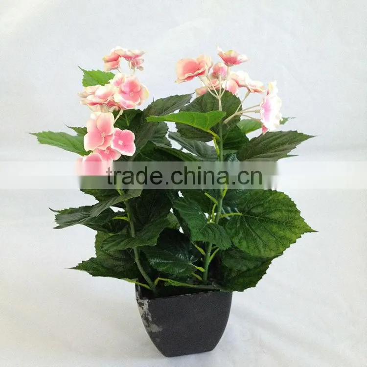 wholesale hydrangea fake table bonsai