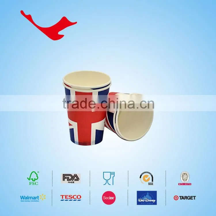 Disposable PE coated paper cup piece /fan/ sheet for coffee