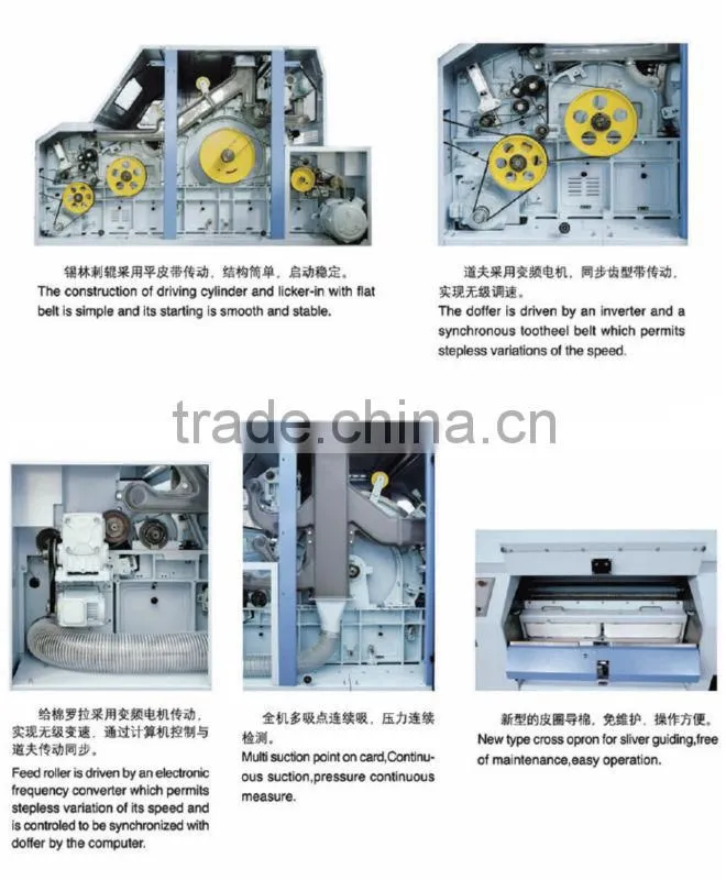 FB1230 carding machine