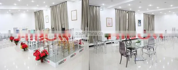 resin round tables for event