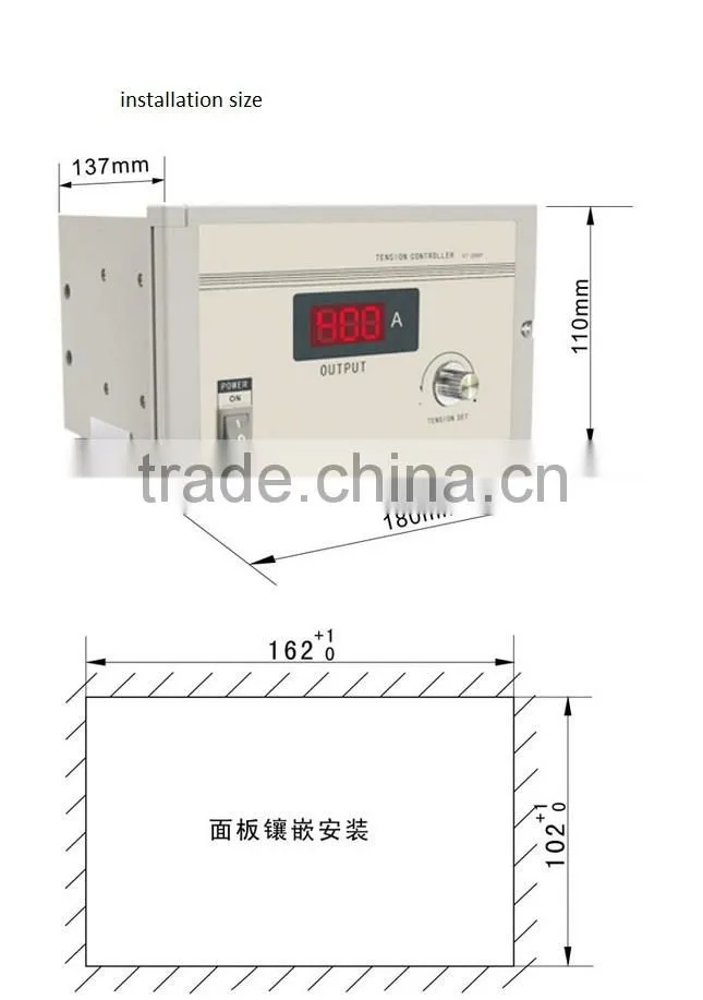 high quality low price small manual tension controller