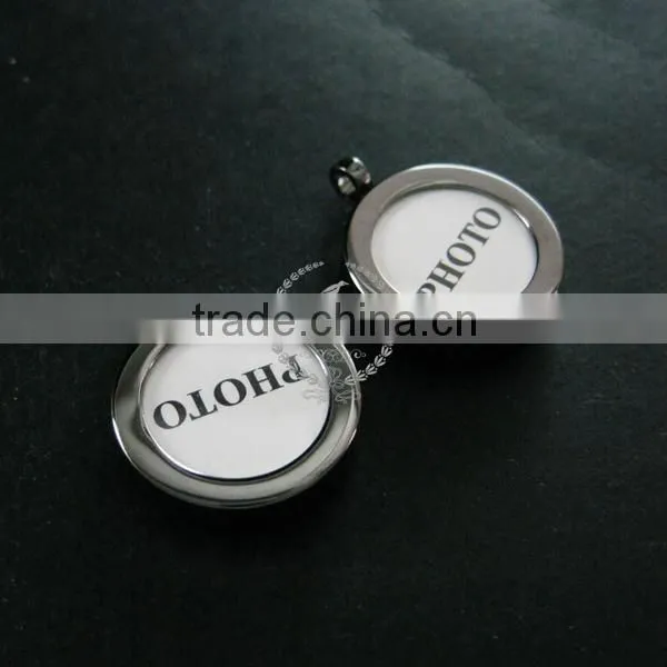 14mm round bezel base tray setting gun black plated brass photo frame brass custom pendant charm locket DIY blanks 1830065